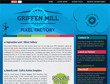 Tablet Screenshot of griffenmill.com